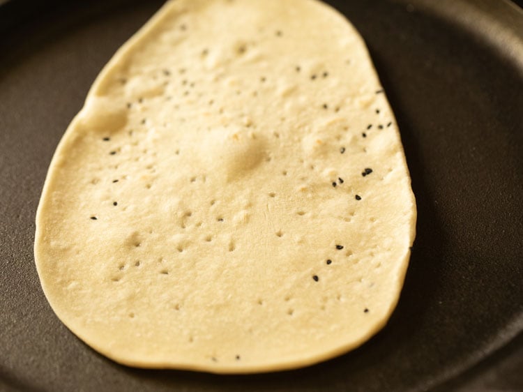 flipping naan