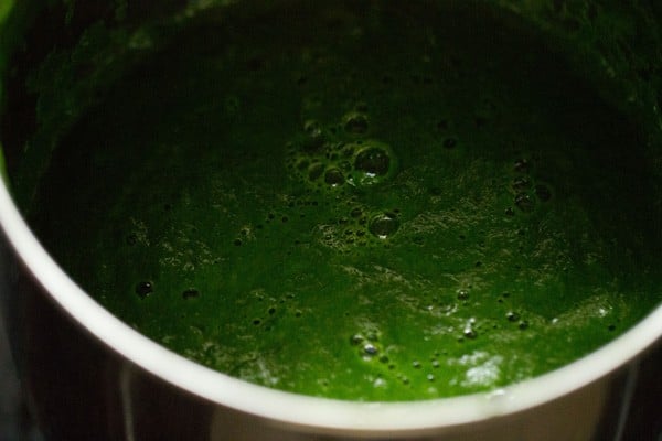 palak puree 