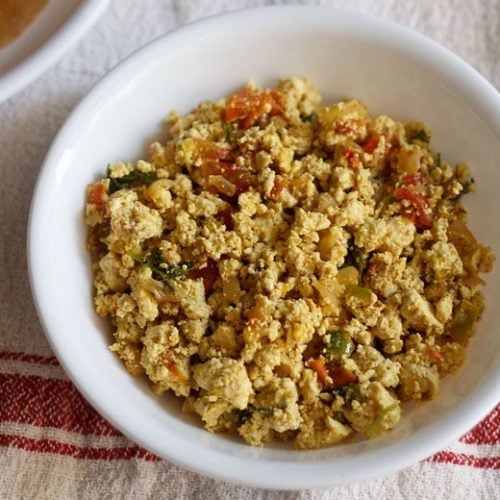 tofu bhurji | scrambled tofu recipe