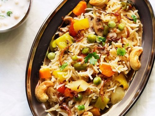 easy veg pulao recipe in pressure cooker