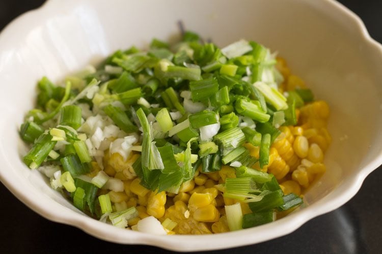 corn kernels in a bowl