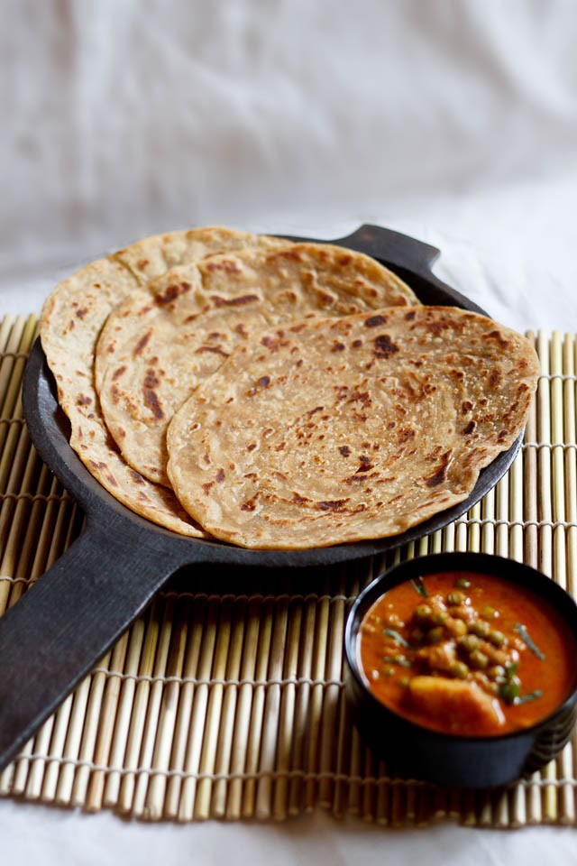 kerala paratha, kerala parotta, malabar paratha