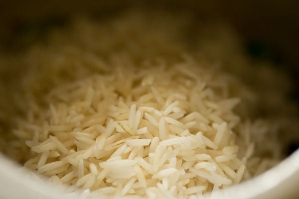 adding rice