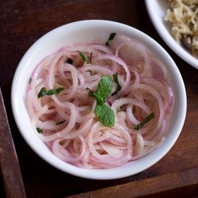 onion salad recipe, lachcha onion salad recipe
