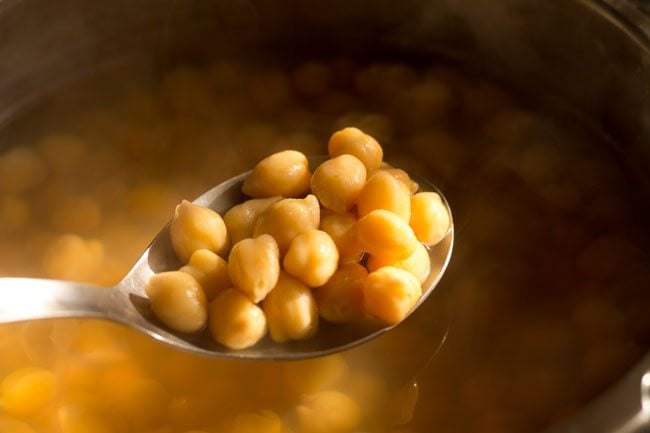 cooked chickpeas