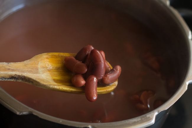 cooked rajma 