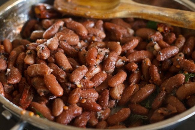 saute rajma sundal for 3 to 4 minutes