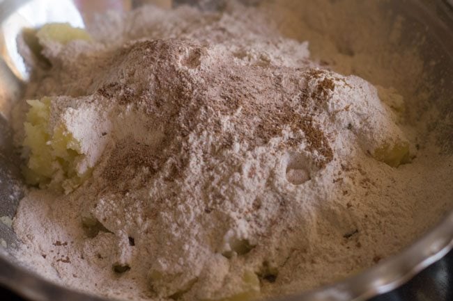 cumin powder and edible rock salt added