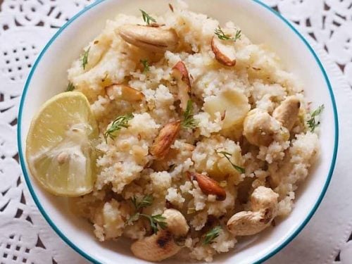 vrat ke chawal ka pulao, samvat pulao recipe