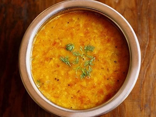 tomato dal recipe, tomato pappu recipe, Andhra tomato pappu recipe