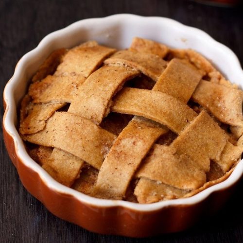 eggless apple pie recipe