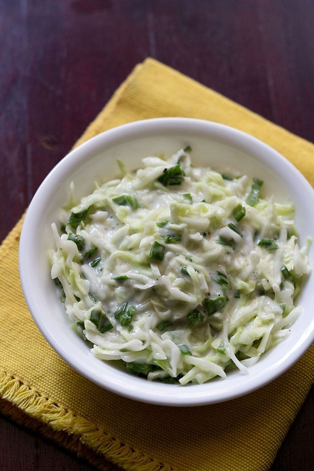 cabbage coleslaw recipe