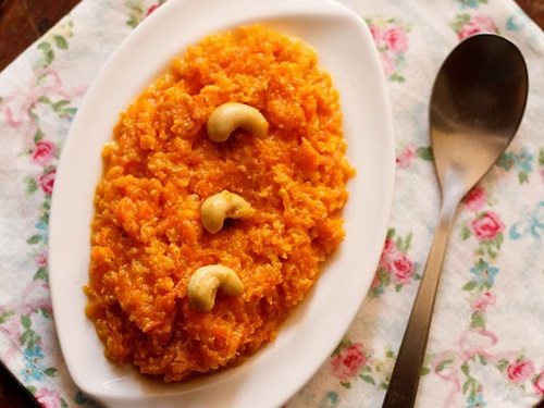 carrot halwa recipe