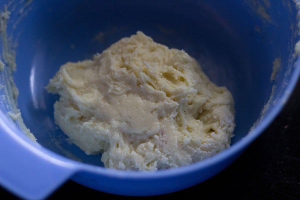 dough to make gulab jamun with milk powder ready.