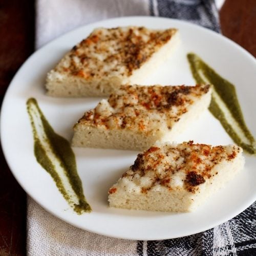 khatta dhokla recipe, white dhokla recipe