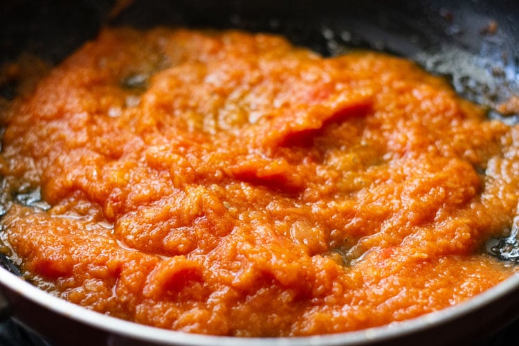 purée de tomate ajoutée