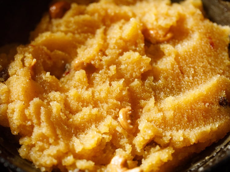 stirring kesari.