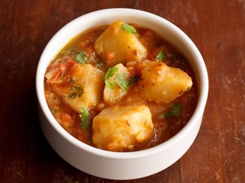 aloo sabzi recipe, aloo tamatar ki sabzi recipe