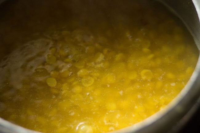 pressure cooked chana dal