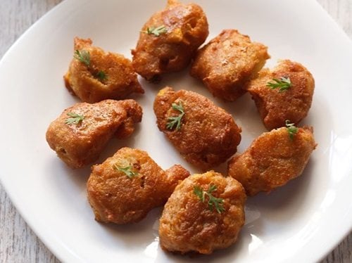 kaddu pakoras recipe