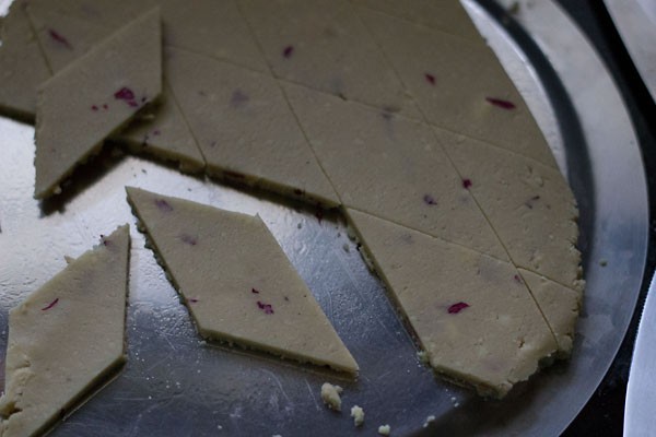 kaju katli or kaju barfi