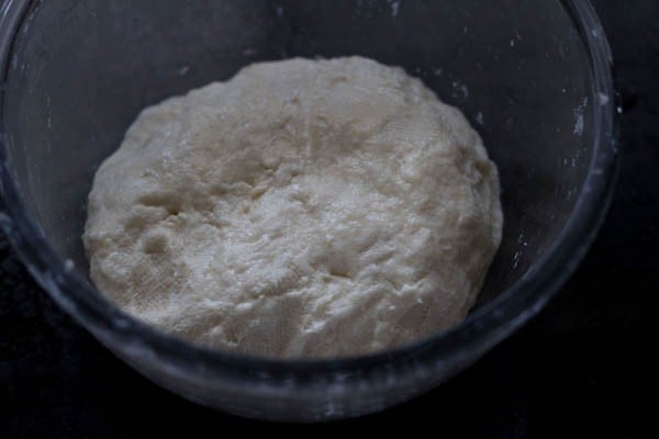 dough kneaded for motor shutir kochuri.