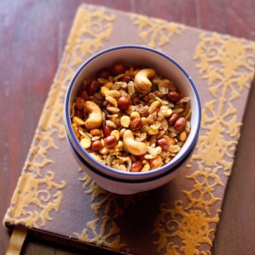 chivda recipe, poha chivda, chiwda recipe