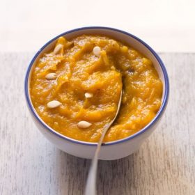 pumpkin halwa recipe, kaddu halwa recipe