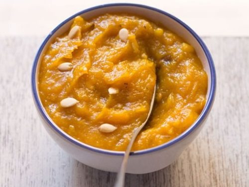 pumpkin halwa recipe, kaddu halwa recipe