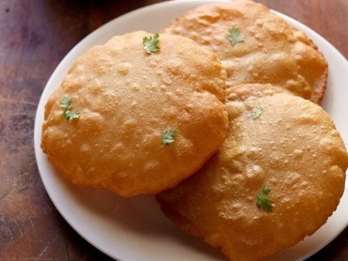rajgira ki poori recipe, amaranth poori recipe