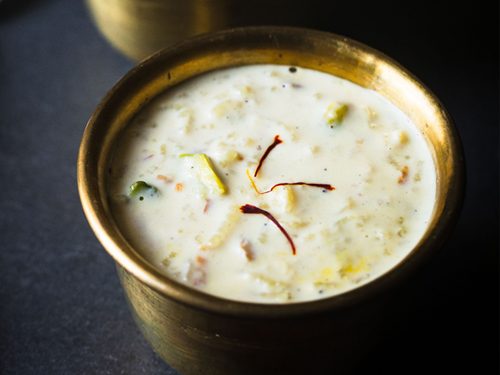 Kheer Recipe Rice Kheer Indian Rice Pudding Dassana S Veg Recipes