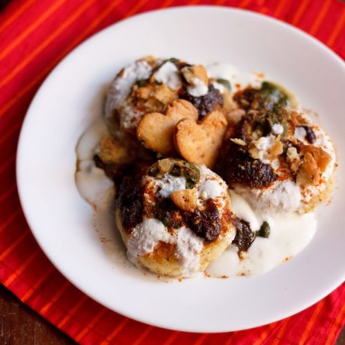 dahi aloo tikki