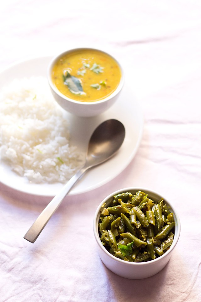 french beans recipe goan beans foogath recipe beans recipe with coconut