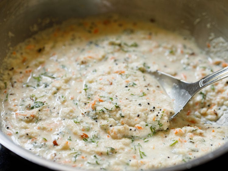 suji ki idli batter ready. 