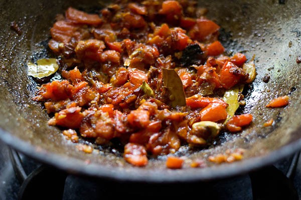 making masala for cabbage kofta curry recipe