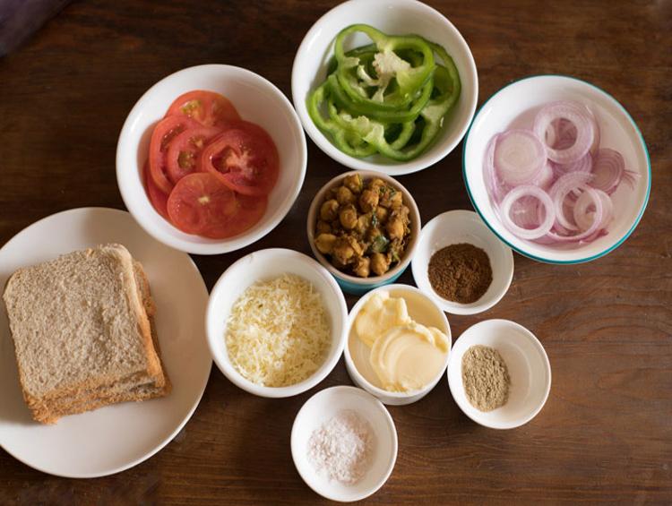 vegetables and other ingredients.