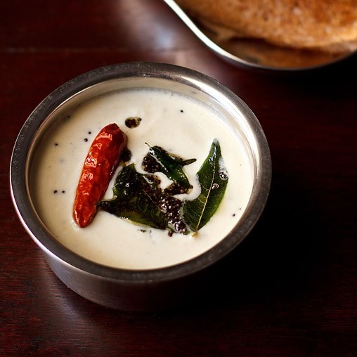 Coconut Curd Chutney Yogurt Coconut Dip