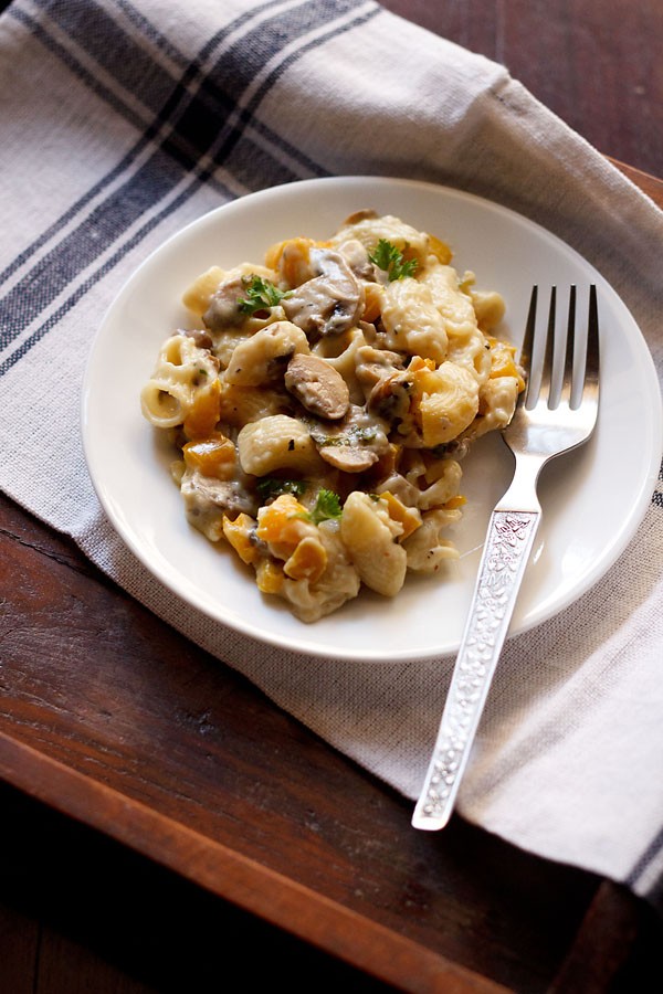 mushroom pasta recipe