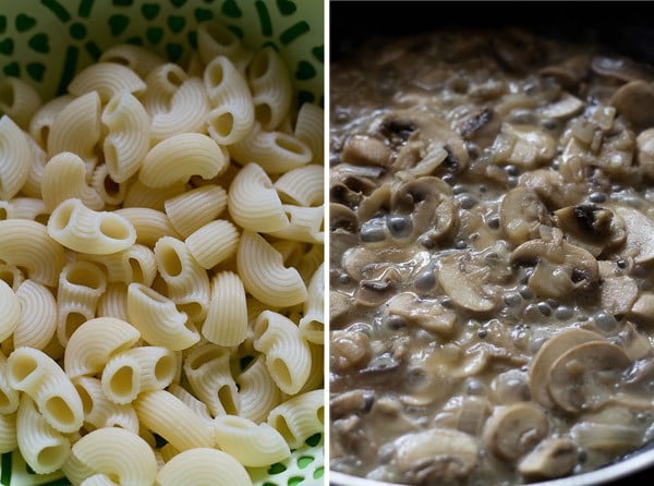 mushroom pasta recipe