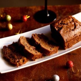 eggless christmas wine fruit cake recipe