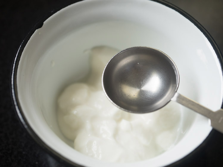 water added to curd