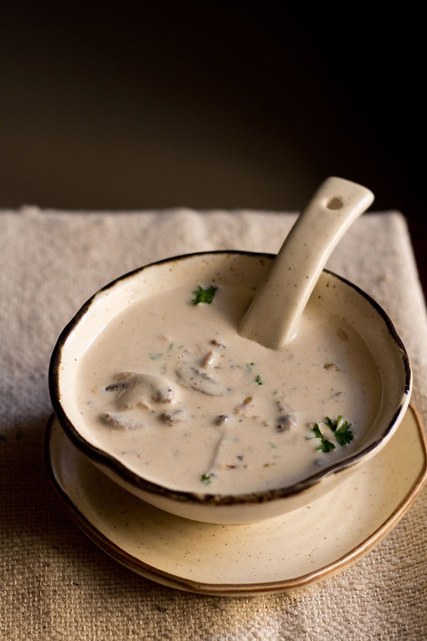 cream of mushroom soup recipe, veg cream of mushroom soup recipe