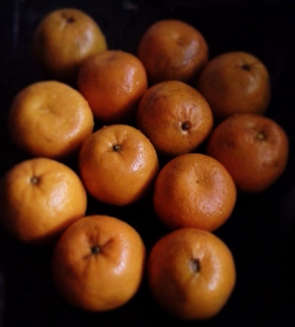 fresh kinnow oranges. 