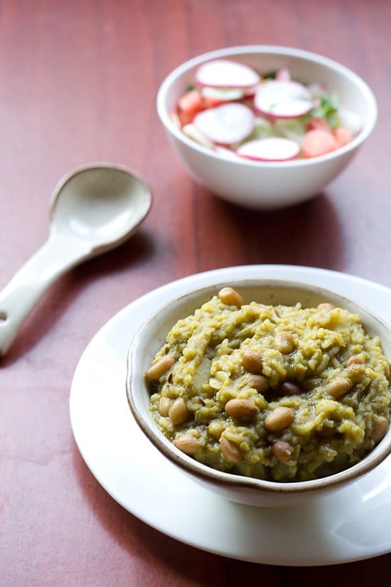 palak khichdi recipe