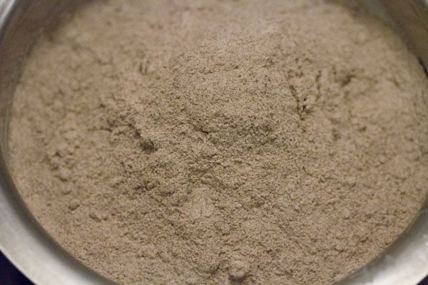 ragi flour added.