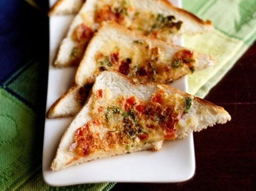 rava toast recipe