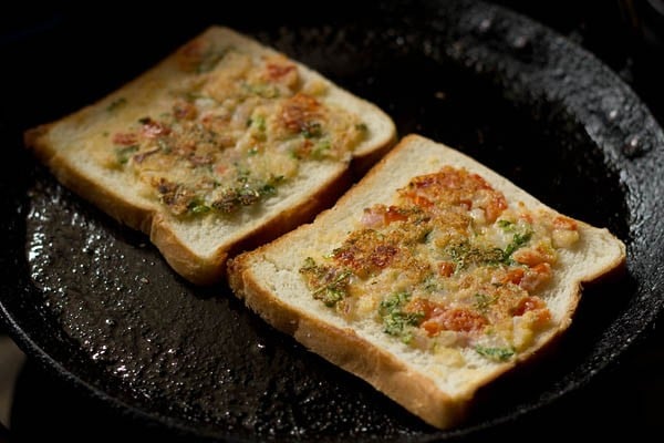 making rava toast recipe