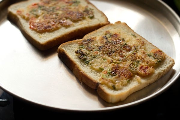 rava toast recipe