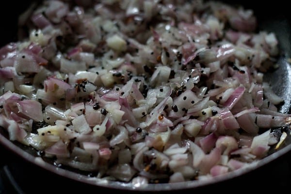 finely chopped onion added and sautéed. 