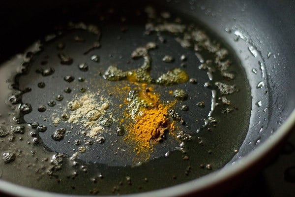 spices for Maharashtrian amti dal recipe